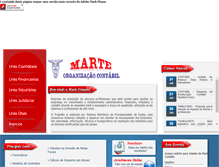 Tablet Screenshot of martecontabil.com